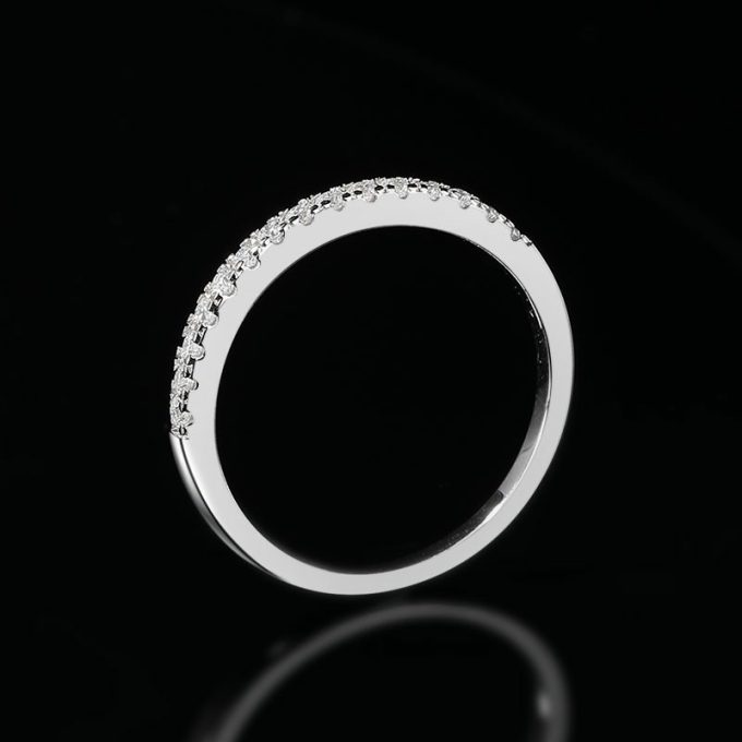 Moissanite Full Diamond Ring - Imagen 3